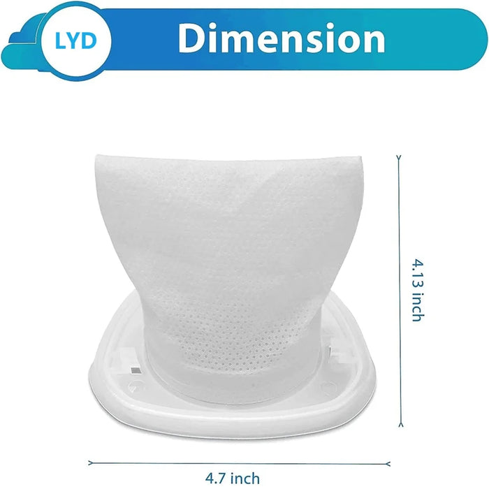 Hnvcf10 Filter Compatible With Black + Decker Hand Vacuums Hnvc215Bw52 Hnvc215B10 Hnvc115J06 Hnvc115B22 6 Pack