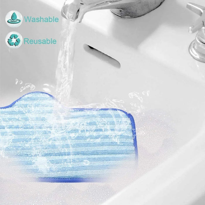 6 Pack Microfiber Pads For Dupray Neat Steam Ruseable Pads