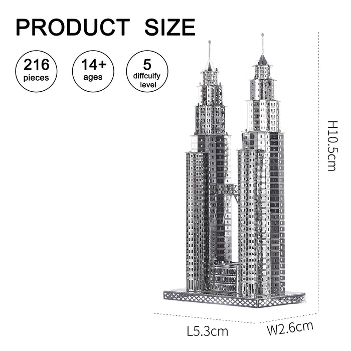 Build Famous Architecture Puzzle Set Diy Kit