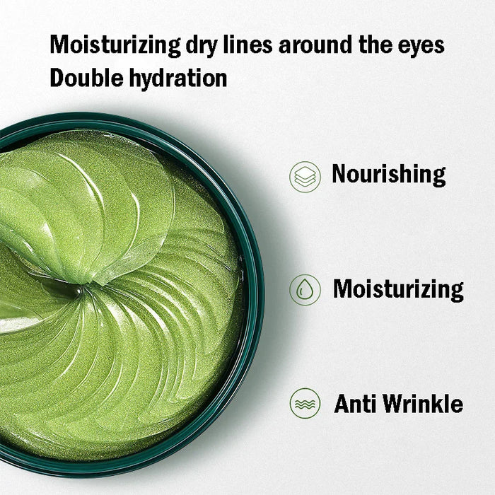 60 Piece Gold Crystal Eye Mask For Dark Circles & Bags