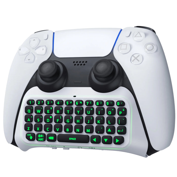 For Playstation 5 Controller Mini Game Keyboard With Green Backlight