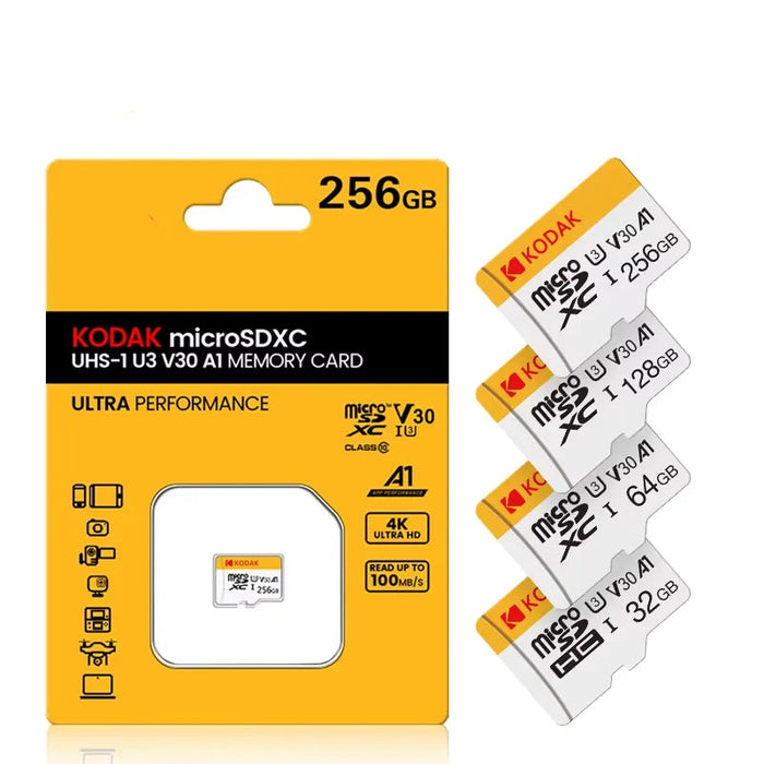 Kodak High Speed 64gb Micro Sd Card Class 10 Memory For Smartphone Tablet Camera