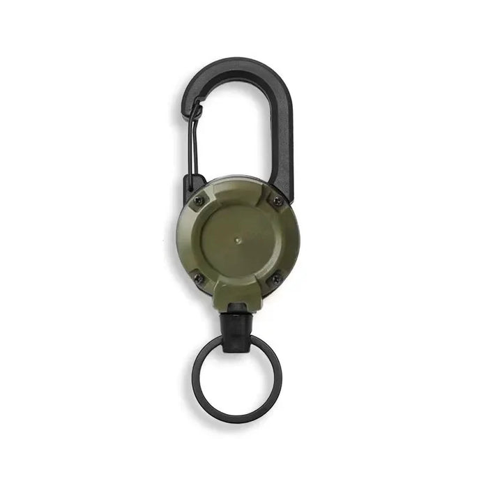 Strong Retractable Carabiner Keychain For Outdoor Sports