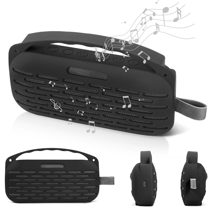 Soft Silicone Case Cover For Bose Soundlink Flex 2Nd Gen Speaker Travel Protective Carrying Pouch Drop-Proof Carrying Case