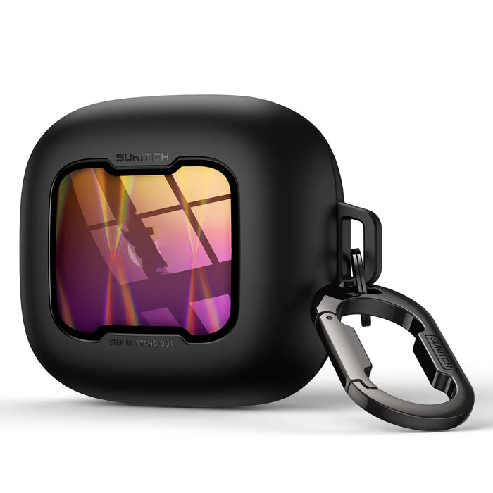 For Beats Powerbeats Pro 2 2025 Magnetic Locking Shockproof Bumper Protective Case With Carabiner & Keyring