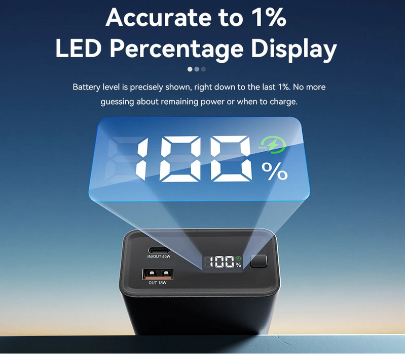 Power Bank 20000Mah Portable Pd 65W Fast Charging Mobile Phone External Battery Powerbank For Phone Laptop Tablet Mac