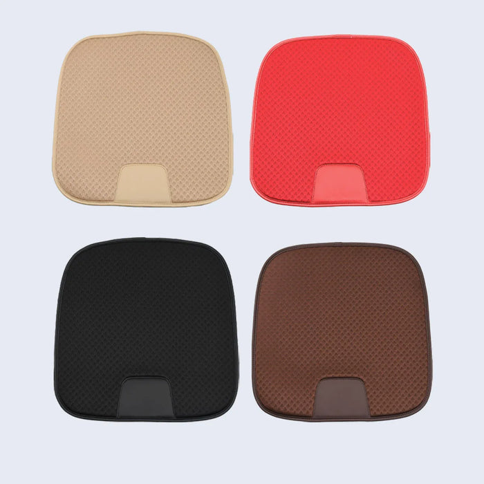Breathable Ice Silk Car Seat Cushion Single Front Protector For Driver Summer Cool Accessory