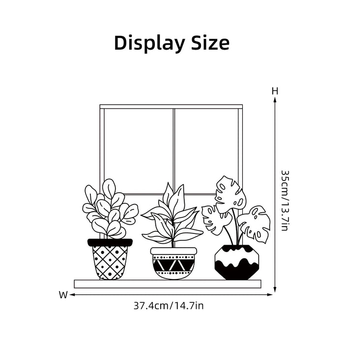 Decorative Plant Pattern Wall Stickers For Home