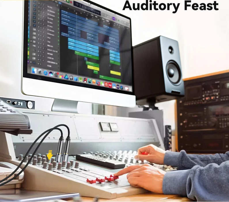 3.5Mm To 6.5Mm Audio Jack Adapter For Phone Pc Earphones Speaker Sound Card Guitar Dvd Amplifier 6.5 To 3.5Mm Converters