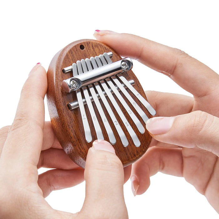 8 Key Mini Kalimba Thumb Piano Cute Gift Set For Kids