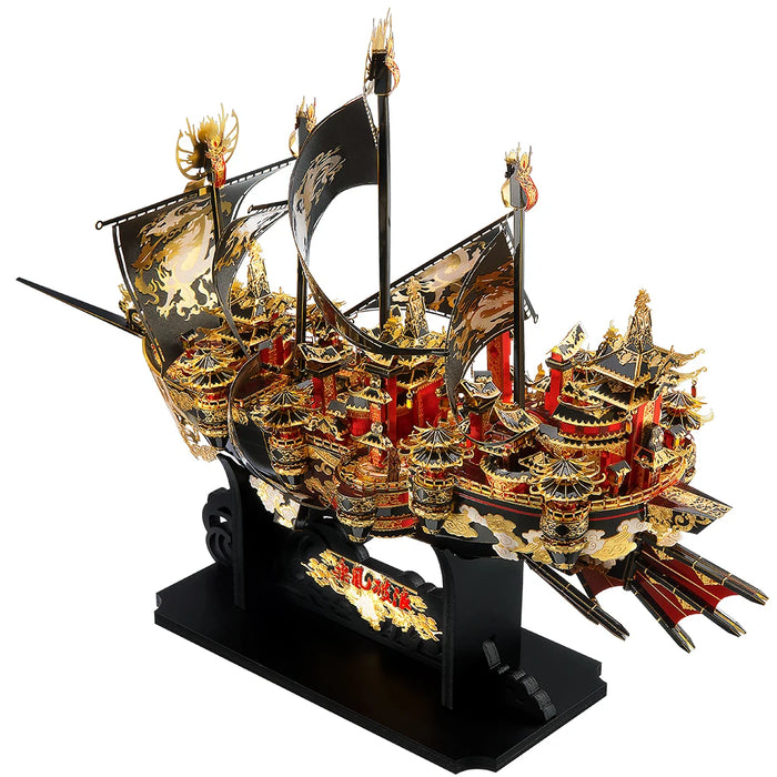 3D Metal Puzzle Sky Ship Model Kit For Adults