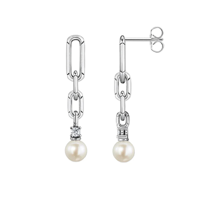 925 Sterling Silver Freshwater Pearl Earrings For Women