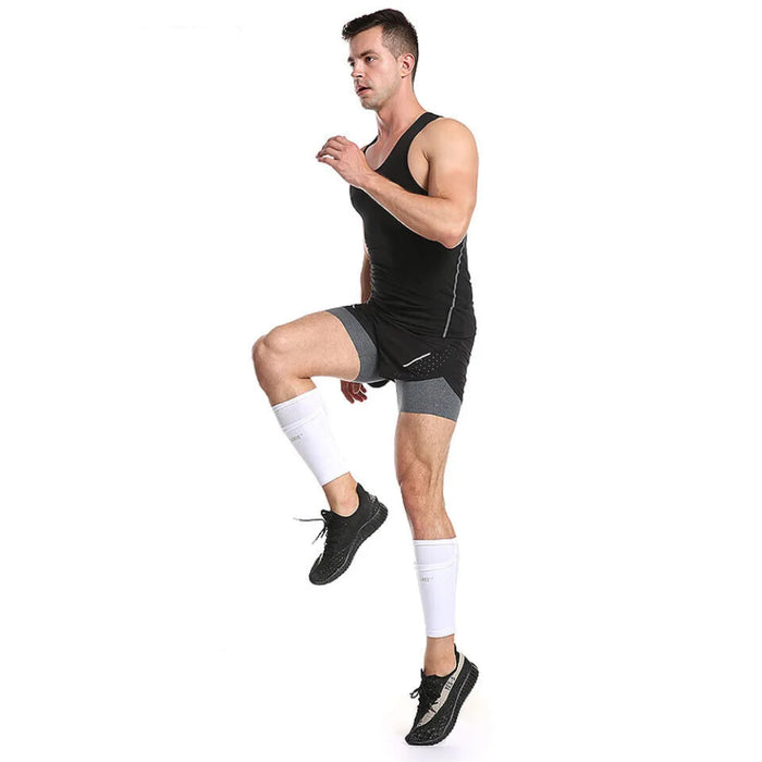 Pair of Adult Soccer Shin Guard Sleeve