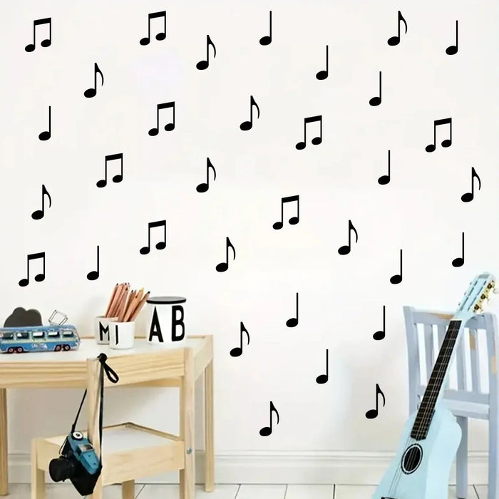 Musical Note Wall Decals Set Of 3 For Kids Room Decor