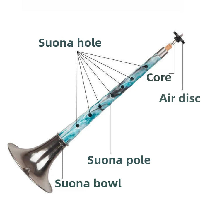 Traditional D Key Suona Set For Beginner / Pro