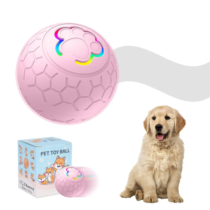Interactive Dog Ball 2.2 Inch Motion Activated Usb Rechargeable For Small / Medium Dogs