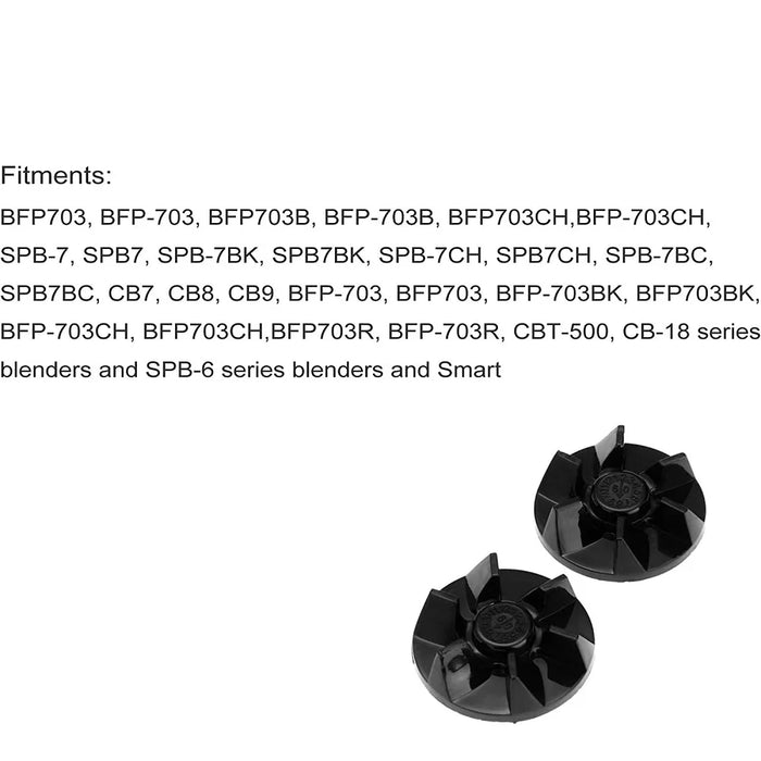 2 Pieces Blender Drive Clutch Replacement Part Spb7-20Tx Fit For Cuisinart Cbt-500 Cb-18 Series