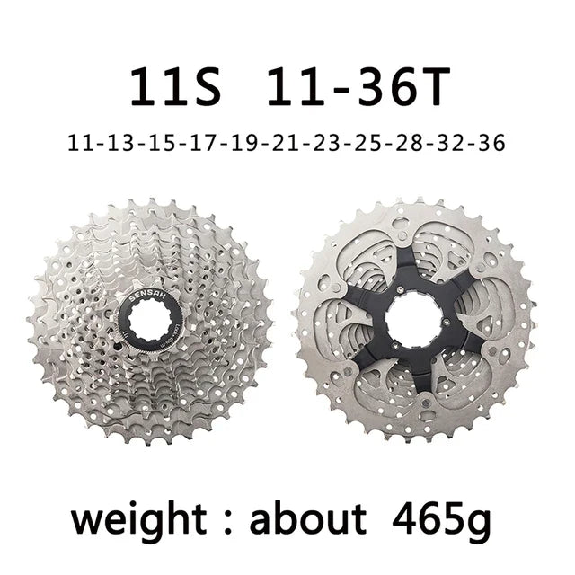 8 / 9 / 10 / 11 Speed Road Bike Cassette 11V 23 36T
