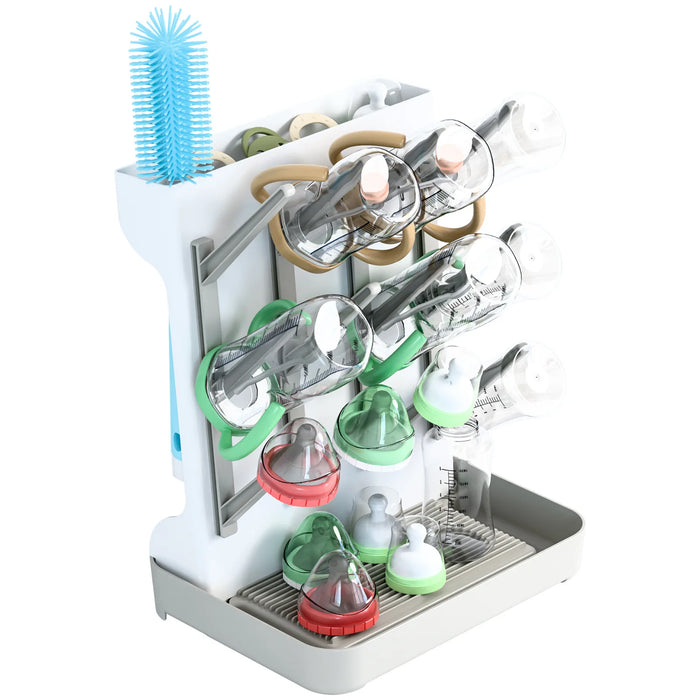 Space Saving Baby Bottle Drying Rack