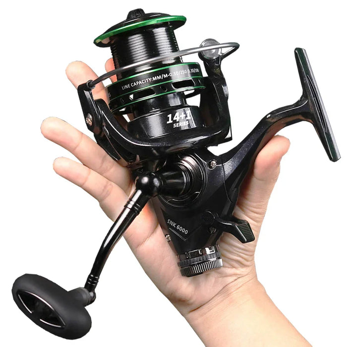 15 20Kg Max Drag Spinning Reel 5.2 1 Gear Ratio