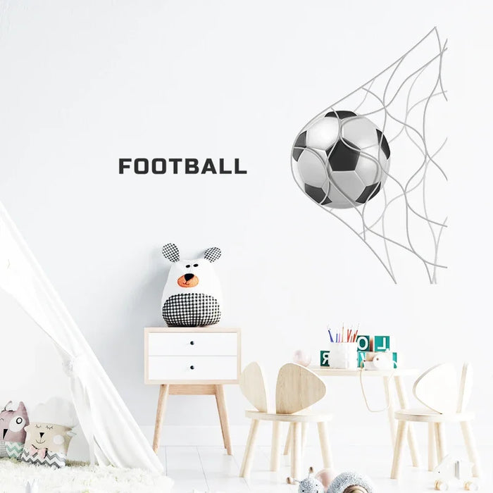 Football Wall Stickers For Kids Room Decor