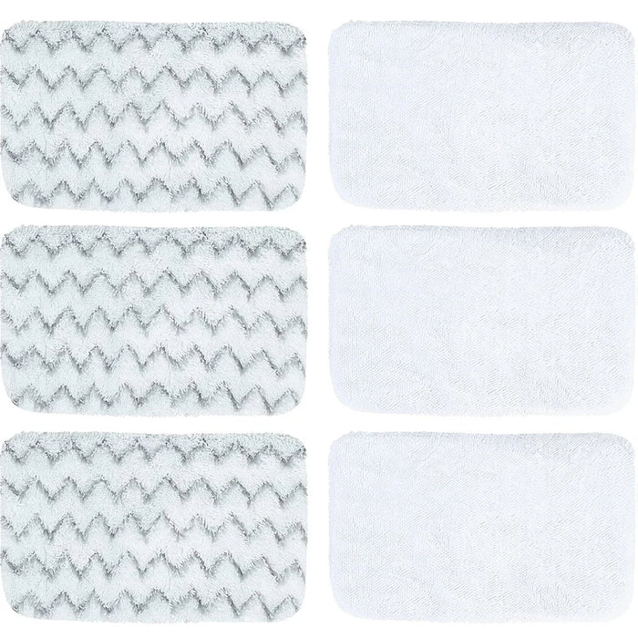 6 Pieces Steam Mop Pad For Bissell Powerfresh Vac & Steam 2747A 1132 1543 1632 1652 Symphony Vacuum And Steam Mop Series Model #1252