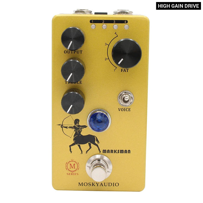 Distortion Overdrive Fuzz Pedal True Bypass