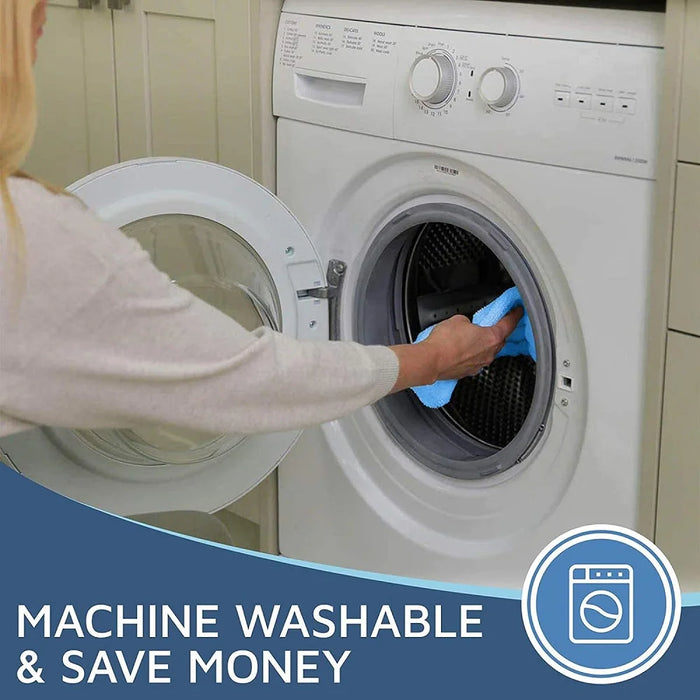 4 Pack Microfibre Cleaning Pads Compatible With Vax S85-Cm S86-Sf-P S86-Sf-T S86-Sf-C S86-Sf-P S86-Ccm-3 Steam Mop Pads