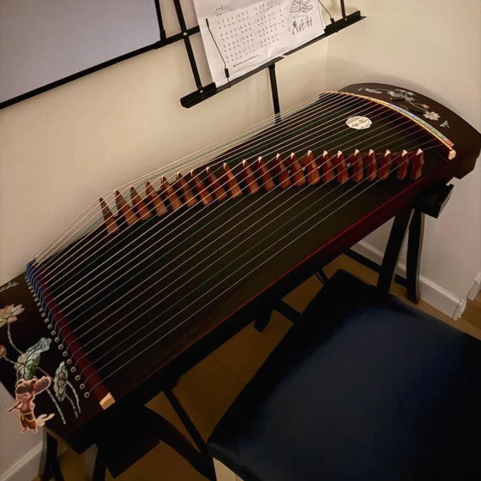 90Cm Children'S Guzheng 21 Strings Traditional Portable