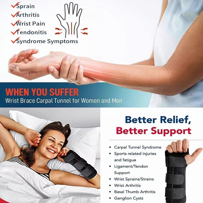 Adjustable Wrist Brace For Pain Relief