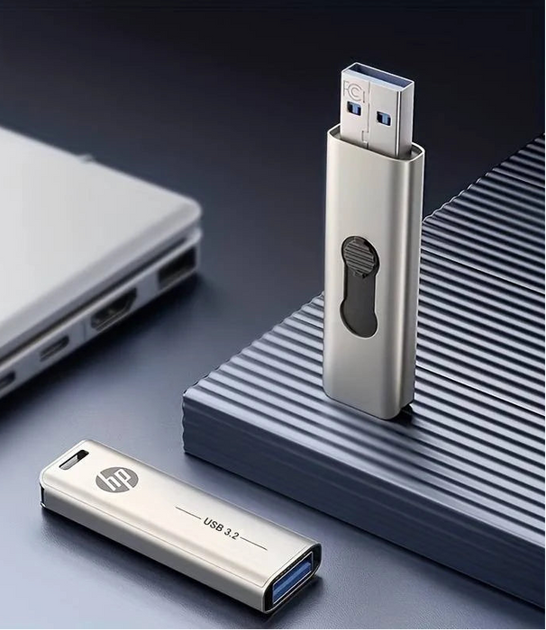 HP High Speed USB Flash Drive 32gb To 256gb Capacity Car Music