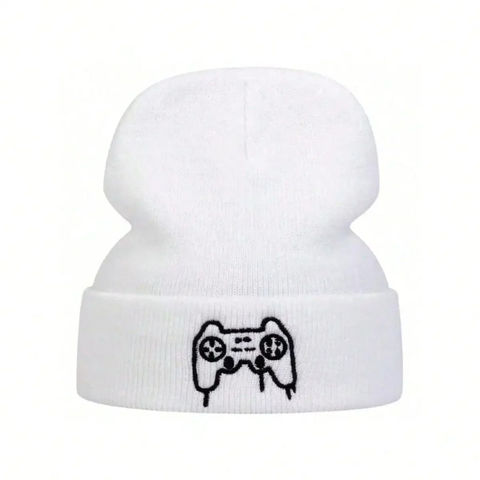 Unisex Game Console Controller Knit Beanie Autumn / Winter Warm Hat For Women / Men