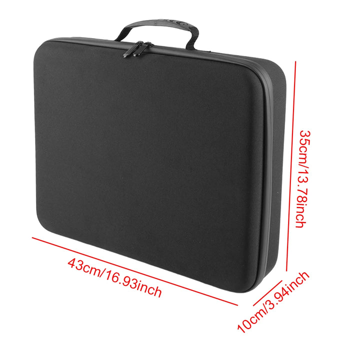 Hard Carrying Case For Starlink Mini Dish Kickstand Pipe Adapter Travel Case Shock-Absorbing Foam Storage Case For Starlink Mini
