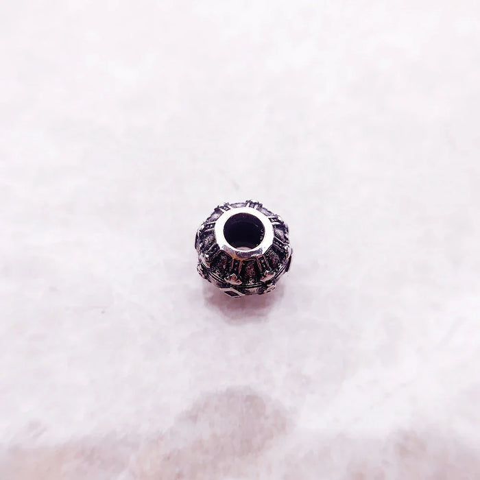 925 Sterling Silver Skull Crown Charm Bead For Jewelry Making Luxury Accessory For Men And Women