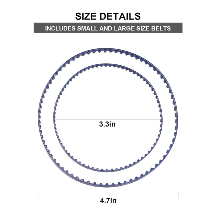 Pool Cleaner 360 380 Belts 9-100-1017 Small And Large Belt For Po-Laris 360 380 Pool Cleaners Pol-Aris Pool Cleaner Parts
