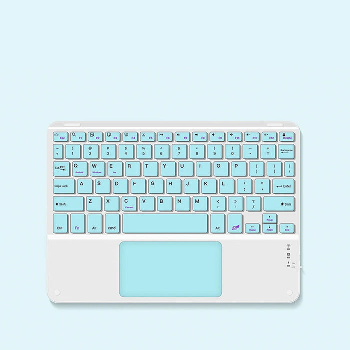 Wireless Keyboard For Android Ios Windows Tablets Lightweight & Compact