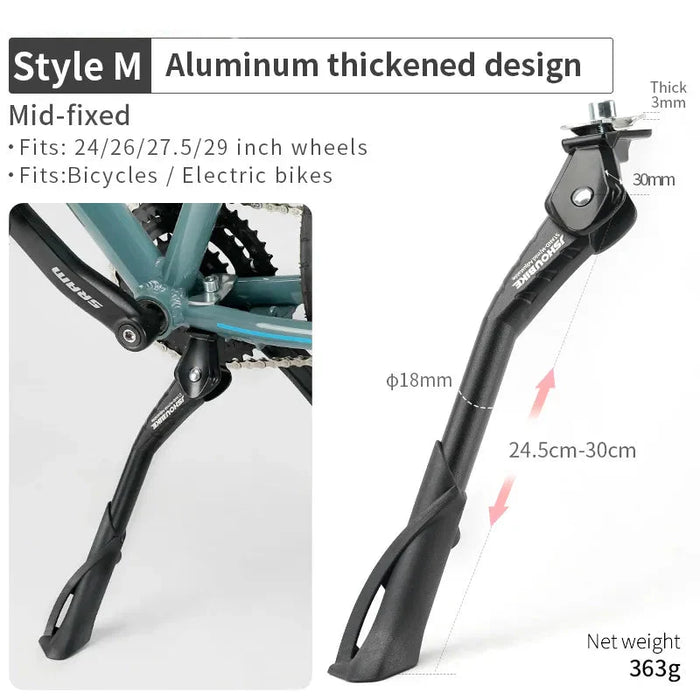 Adjustable Bike Kickstand For 24 29 Bicycles