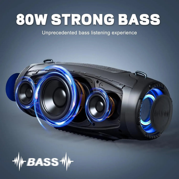 Waterproof Bluetooth Speaker 100W Peak 80W Rms