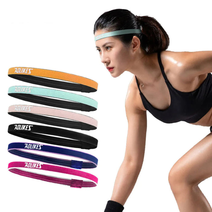 Sport Headband For Women & Men Non Slip Sweatband For Fitness Tennis Basketball Running
