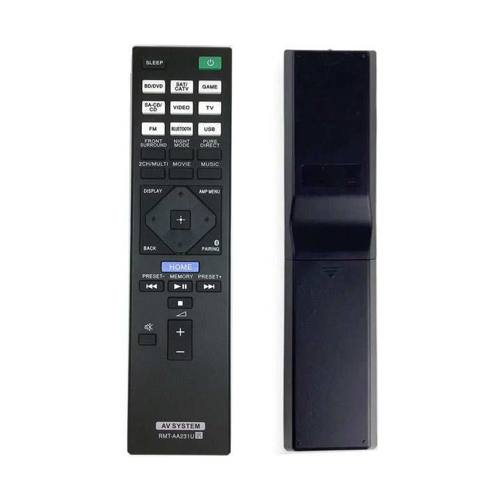For Sony Home Theater Av Receiver Str-Dh770 Strdh770 Str-Dn1070 Str-Dn1080 Rmt-Aa231U Replace Remote