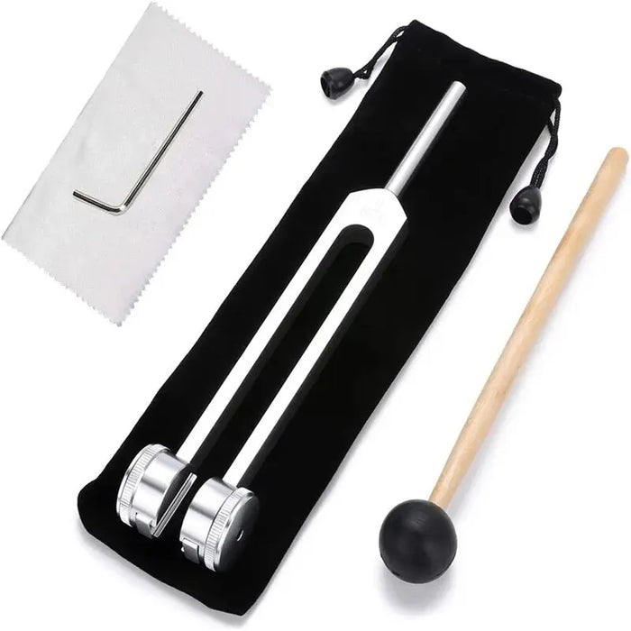 128 Hz Weighted Tuning Fork Set For Healing And Stress Relief