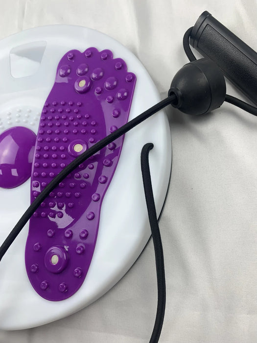 Portable Waist Twisting Disc With Foot Massage
