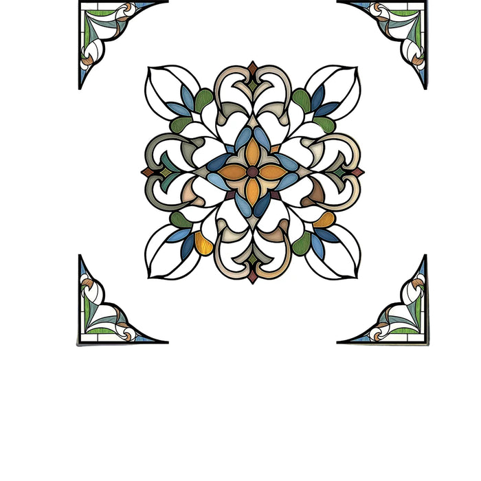 Moroccan Geometric Wall Stickers For Kitchen Decor