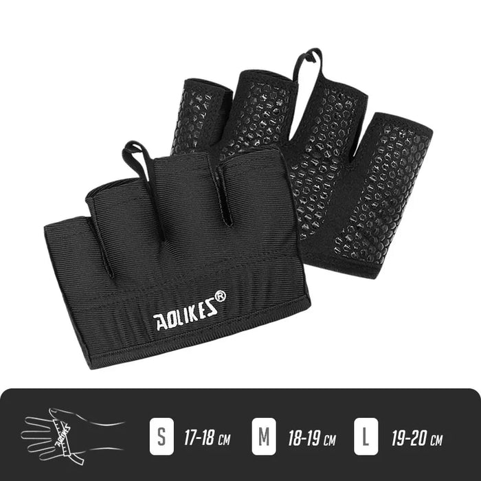 Crossfit Workout Gloves For Men & Women Half Finger Design