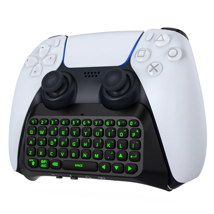 For Playstation 5 Controller Mini Game Keyboard With Green Backlight