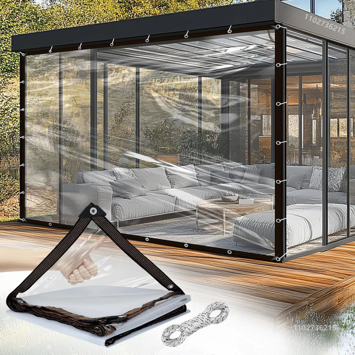 Lightweight Waterproof Shading Tarp Transparent