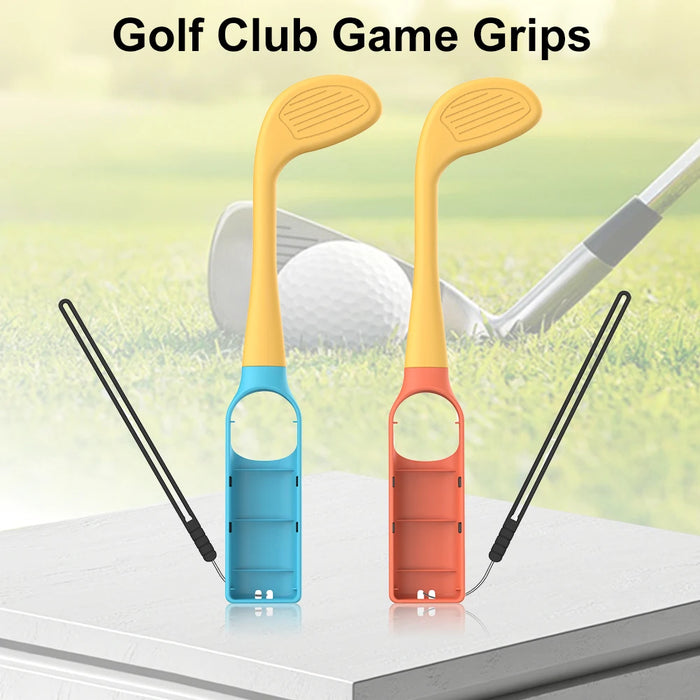 For Switch 2 Golf Culb Joy-Con Sports Golf Clubs Set Golf Clubs Lightweight Controller Grip Holder With Wrist Strap For Switch 2