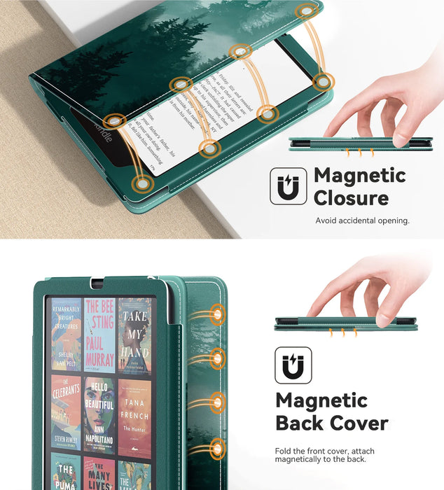 For 7 Inch / 6.8 Inch Kindle Paperwhite Signature Edition 12Th / 11Th Gen-2024 / 2022 And Kindle Coloursoft Magnetic Case
