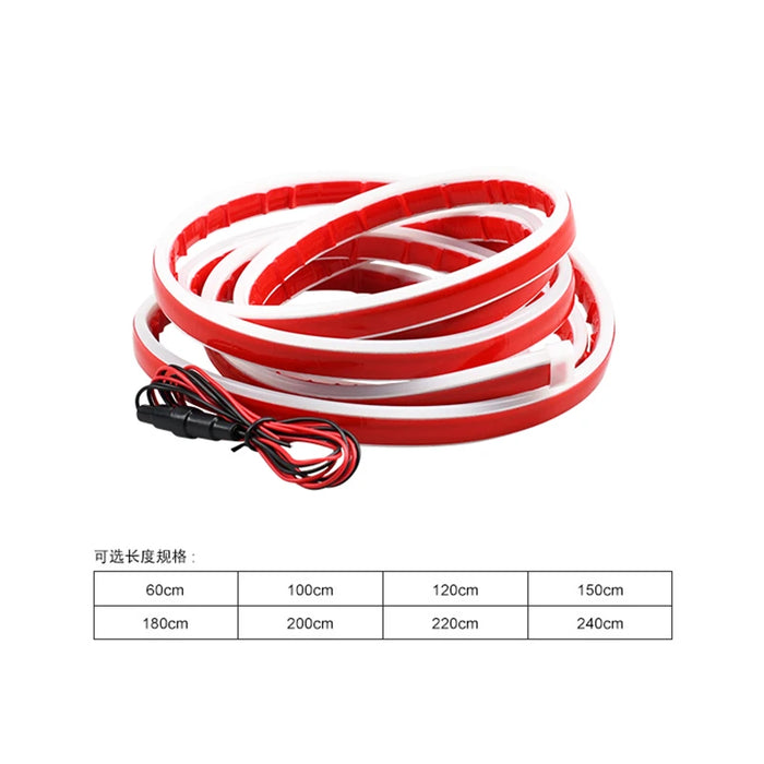 Waterproof Led Car Hood Light Strip Daytime Running Light For Engine Hood 1M-2.4M