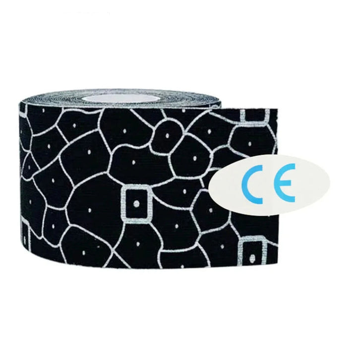 5Cm Cotton Kinesiology Tape Waterproof Muscle Support & Pain Relief